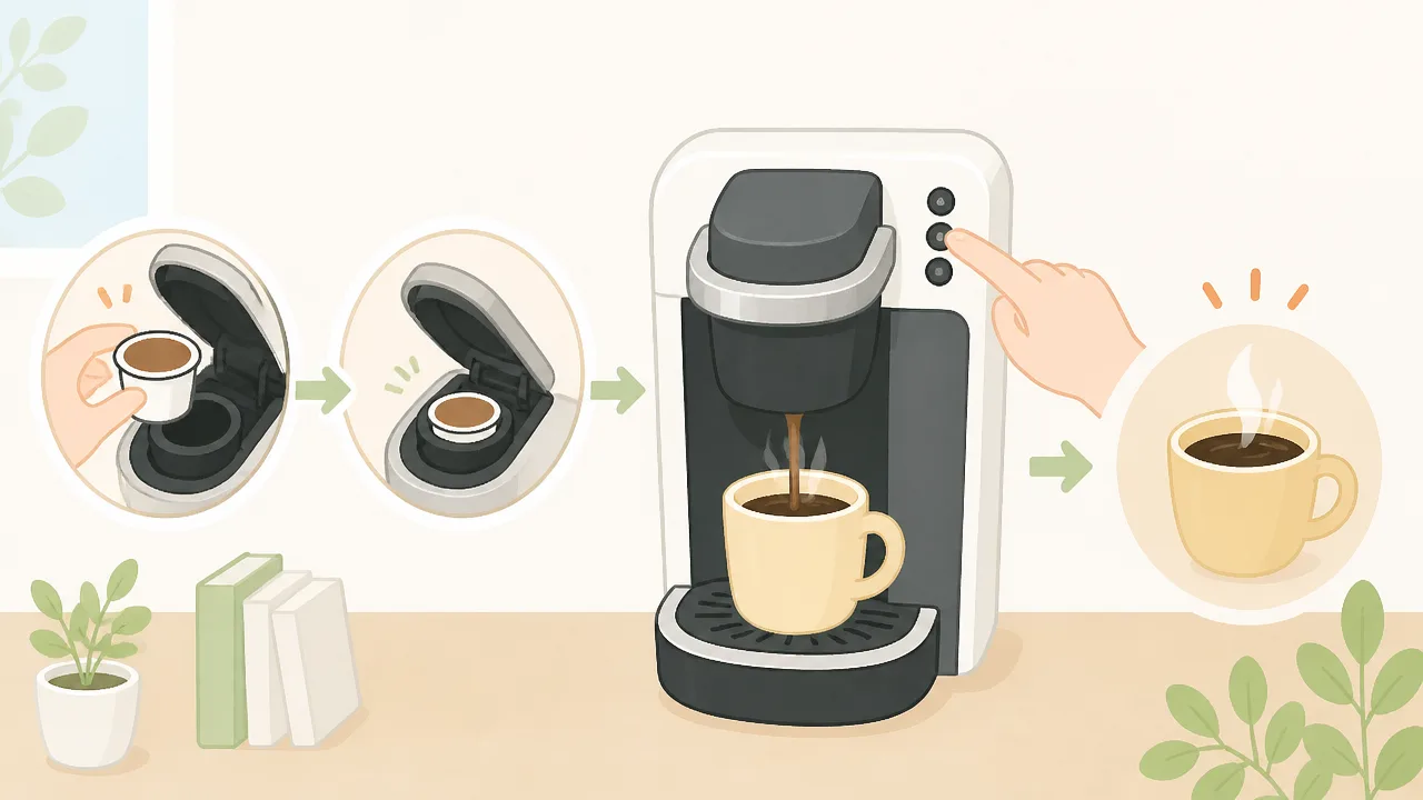 キューリグコーヒー抽出機 bs300の使い方と特徴をやさしく解説